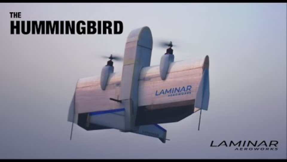 The Hummingbird — Autonomous VTOL UAV prototype by Laminar Aeroworks